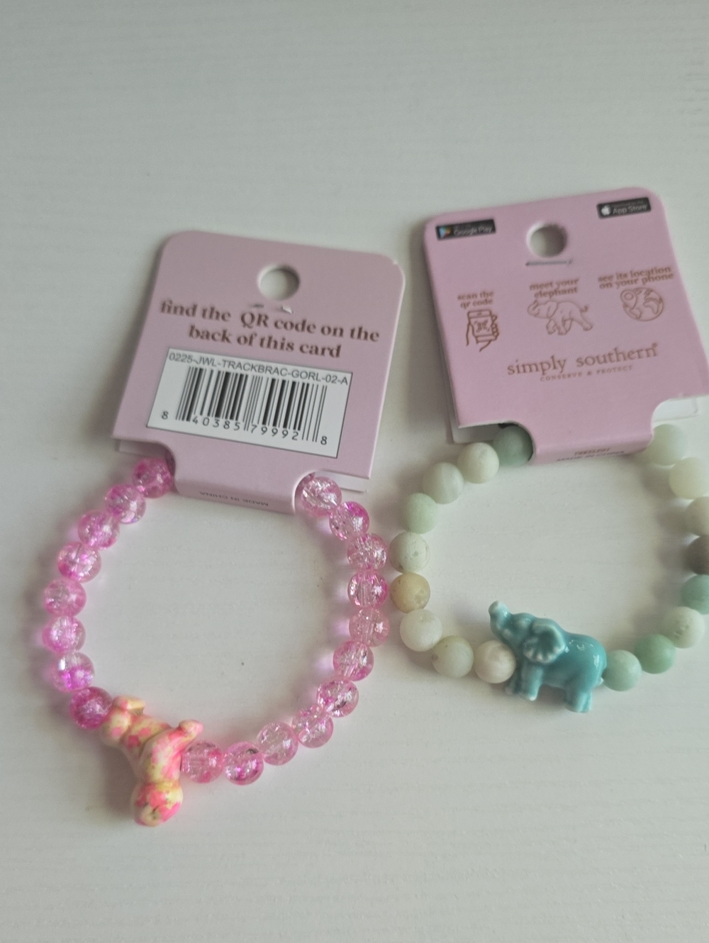 Simply Southern Beaded Bracelet with Colorful Charm